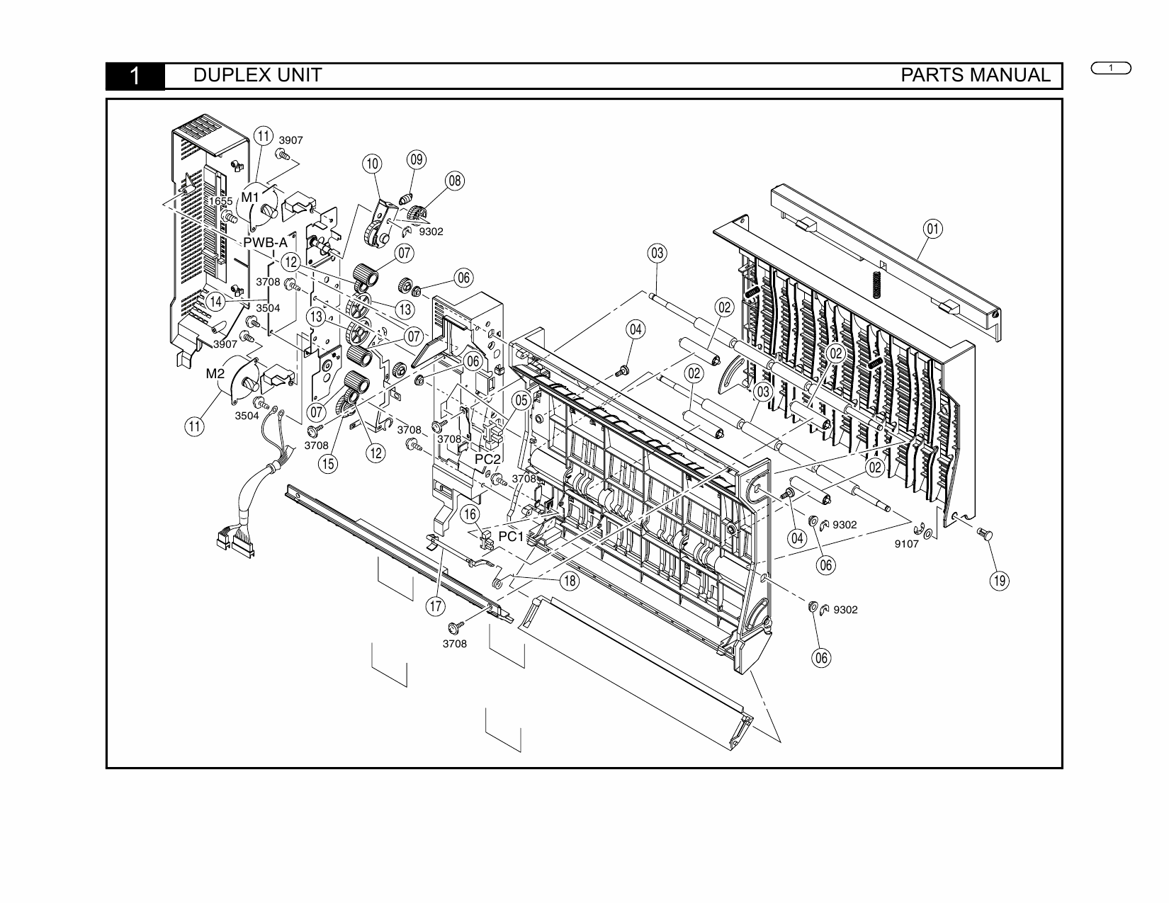 Konica-Minolta Options AD-15 Parts Manual-2